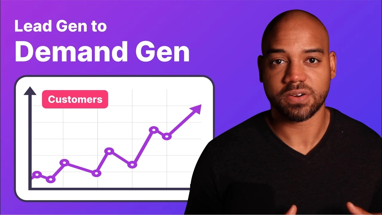 Orrett Davis discusses the shift from lead generation to demand generation