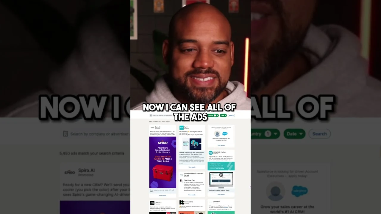 YouTube video thumbnail: How to Use the LinkedIn Ad Library for B2B Creative Research